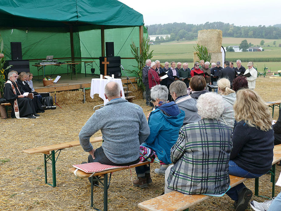 Ökumenischer Gottesdienst auf den Naumburger Feldtagen (Foto: Kar-Franz Thiede)